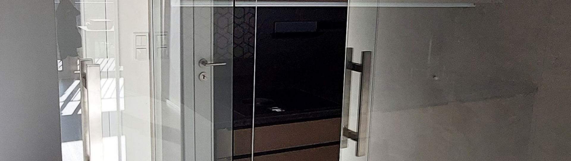 Skleněné dveře na míru